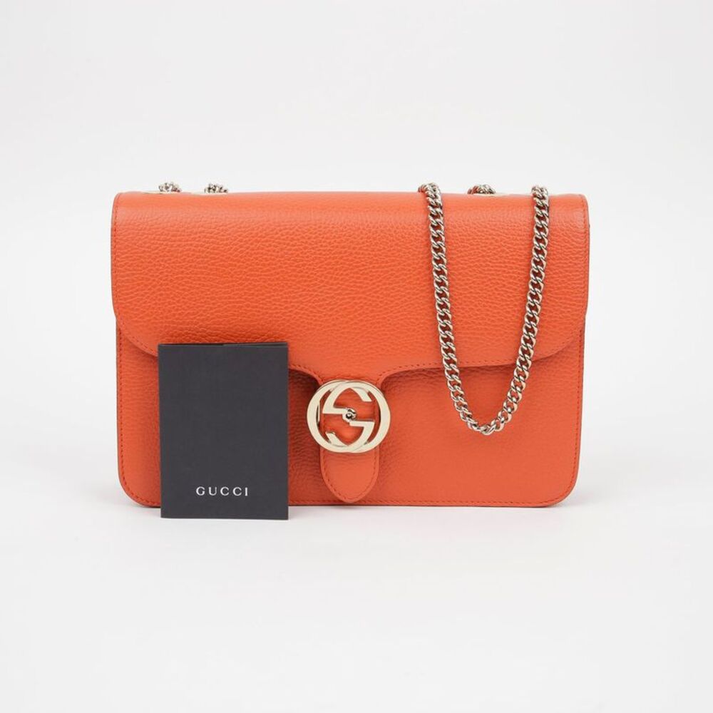 Interlocking Medium Chain Shoulder Bag - image 1
